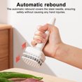thumbnail image 3 of Stainless Steel Meat Tenderizer with Spring-Loaded Needles Automatic Rebound Tool for Steak Chicken Fast Marinating Tenderizing Essential Kitchen Gadget, 3 of 8
