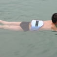 thumbnail image 4 of Tabla de natación ligera de EVA con placa flotante para la espalda y la cintura, herramienta de entrenamiento para piscinas para adultos y niños, color azul, 4 of 9