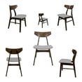 thumbnail image 1 of Set de 6 Sillas Modernas de Madera NORVAL, 1 of 10