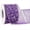 Purple/Silver, variant on Minzimin Swirl Glitter Wired Ribbon, Organza Sheer with Glitter Swirl Pattern and Gold Metallic Edge,2-1/2Inch x 10Yards Christmas Ribbon for Tree Decoration