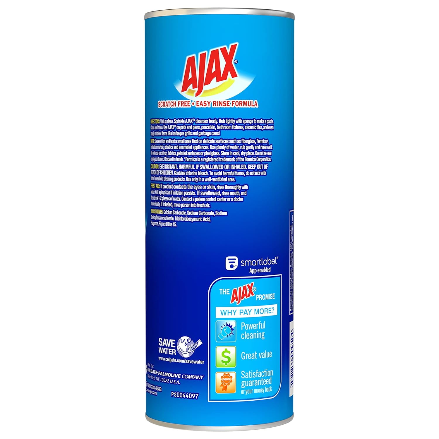 Ajax Powder Cleanser with Bleach, 595 g - Walmart.ca