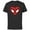 Black, variant on Marvel Spider-Man Modern Heart Mask Logo - Short Sleeve Cotton T-Shirt for Adults - Customized-Natural