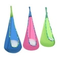 thumbnail image 4 of YIYIBYUS 3Pcs Pot Swing Hammock Indoor Outdoor Hanging Hammock Seat Foldable Pod Swing Chair with Lamp Strip & Inflatable Cushion, 4 of 9