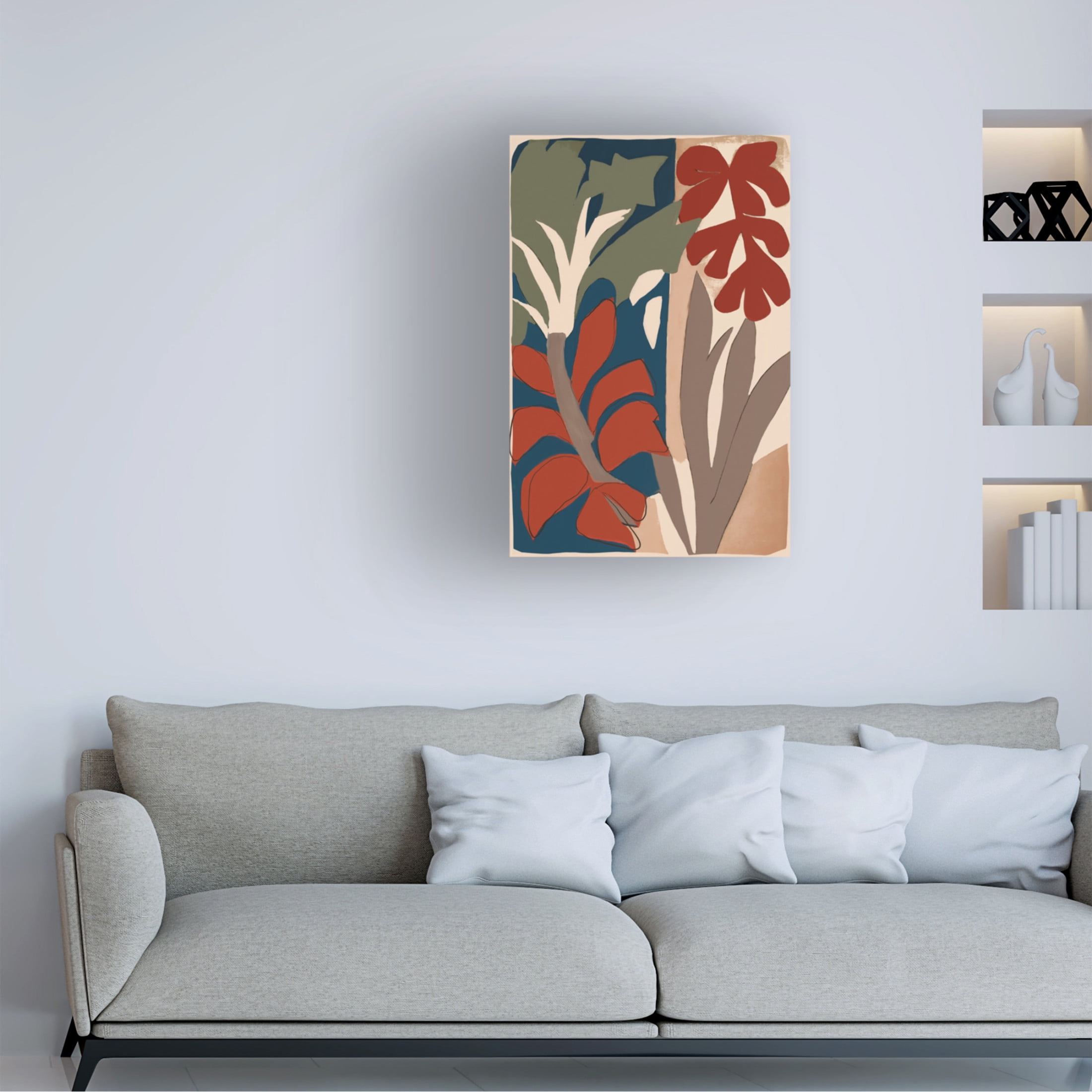 Trademark Fine Art Treechild Botanical Impression No 1 Canvas Wall Art