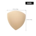 thumbnail image 3 of WRISTBIQUE Anti See Through Bra Pad Inserts Sponge 4 Pairs, 3 of 8