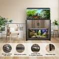 thumbnail image 3 of YIORTWO 40 Gallon Aquarium Stand with Power Outlets & Storage, Heavy Duty Double Tank Fish Tank Stand for 40-50 Gallon Tanks, 660LBS Capacity, Gray, 3 of 6