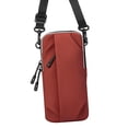 thumbnail image 6 of Phone Armband Bag Gym Armbands Bag PU Leather Cellphone Holder Wrist Pouch Sports Arm Bag for Running Exercise Walking Hiking Red, 6 of 8