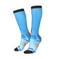thumbnail image 2 of Saiise Bluey Funny Socks Men Women Boys Kids Adults Novelty Graphic Crew Tube Socks Crazy Design Casual Dress Socks for Sports,Running,Travel, 2 of 7