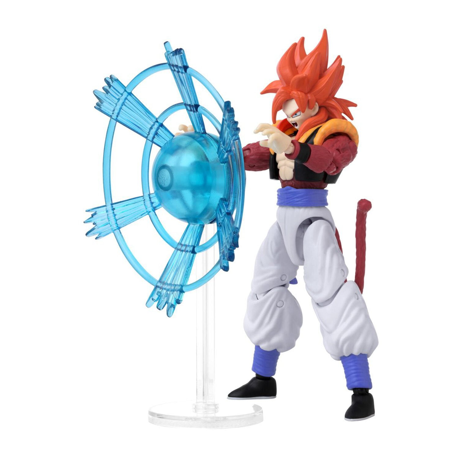 Dragon Stars Series - Dragon Ball Super - Super Saiyan 4 Gogeta, Power Up Pack 6.5" Action Figure Set