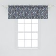 thumbnail image 2 of Ambesonne Boho Window Valance, Swirls and Spirals Motif, 54" X 18", Multicolor, 2 of 3