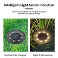 thumbnail image 4 of Patio Lights,Solar Ground Lights Outdoor,Garden Lights Solar Powered,Waterproof In-Ground Outdoor Landscape Lighting for Patio Pathway Lawn Yard Deck Driveway Walkway, 4 of 7