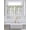 SpringGreen Ivory, variant on Watercolor Floral 2 Panel Kitchen Curtains for Windows, Spring Flowers Leaves Botanical Wood Grain Bathroom Privacy Curtain, Home Décor Window Treatment for Bedroom/Living Room 55"x45"