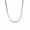 3MM Silver, variant on Unisex Stainless Steel Trendy Weave Flat Snake Blade Chain Necklace Ajustable Chocker Link Jewelry 3MM Silver 16IN