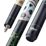 Viper Underground Dia de los Muertos 58 Billiard/Pool Cue, 2 Piece, 20 Ounce