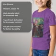 thumbnail image 6 of Girls KPop Demon Hunters Huntrix Golden Photocard T Shirt, 6 of 9
