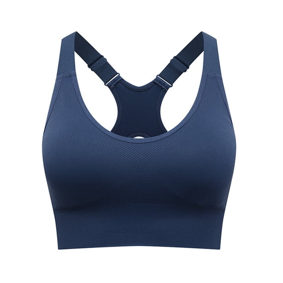 Womens Sports Bras Comfortable Bras for Women High Plus Size Sports Bra for Women Front Adjustable Straps Wirefree Support Workout Yoga Running Athletic Top