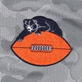 thumbnail image 4 of Men's Antigua Gray Chicago Bears Brigade Throwback Quarter-Zip Top, 4 of 4