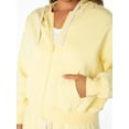 thumbnail image 5 of Celebrity Pink Women's Zip Front Hoodie, Sizes XS-4X, 5 of 5