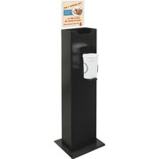 Buddy Manual Hand Wipe Station, Black