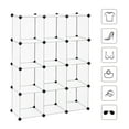 SONGMICS DIY 12 Cube Storage Organizer Cubbie Storage Modular