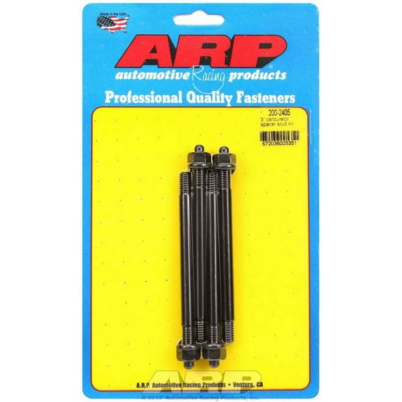 ARP INC. 200-2405 3IN CARBURETOR SPACER STUD KIT 4.700IN OAL