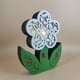 thumbnail image 4 of Decoraciones de Pascua, adornos de Pascua, regalos de Pascua, nueva decoración de Pascua para el hogar, flor de Pascua de madera, luz LED, adorno de flor de Pascua, decoración, lámpara de decoración d, 4 of 4