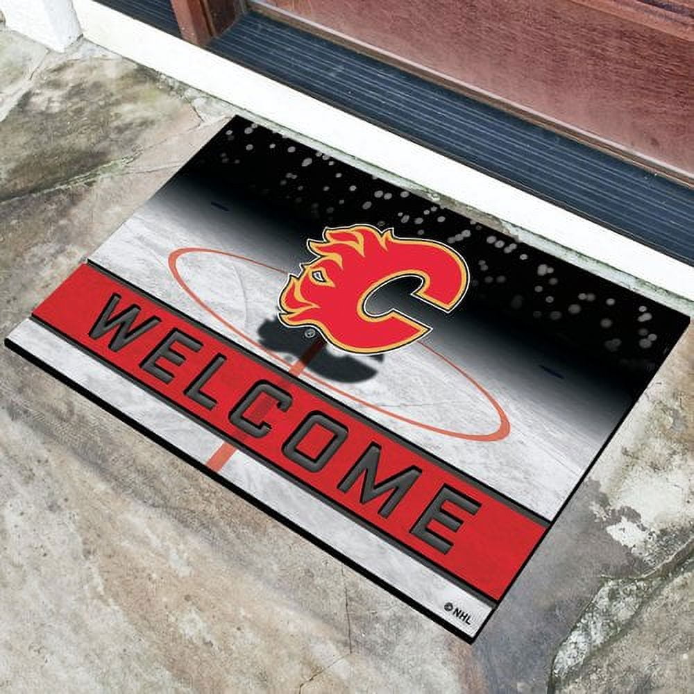 NHL Columbus Blue Jackets Heavy Duty Crumb Rubber Door Mat