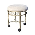thumbnail image 4 of Victorian Vanity Stool - Silver, 4 of 11