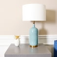 thumbnail image 5 of Pasargad Home Tucson Collection Ceramic Body Modern Table Lamp with E27 Bulb, Blue & White, 5 of 5