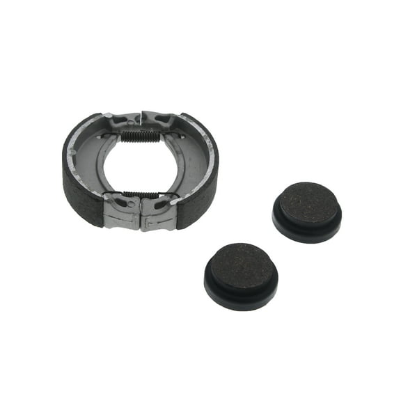 Brake Shoes & Brake Pads for Yamaha Tri Moto 175 YT175 1982 1983 Front & Rear