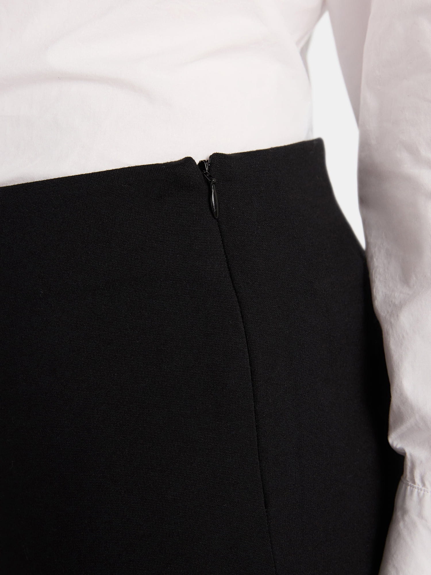 Time and Tru Women's Slim Straight Ponte Knit Dress Pants, 27” Inseam, Sizes XS-XXL