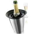 thumbnail image 2 of Vacu Vin Active Cooler Champagne Elegant - Reusable Champagne Bottle Cooler - Stainless Steel - Prosecco Cooler Sleeve For Standard Size Bottles - Insulated Prosecco Bottle Chiller, 2 of 5