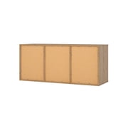 Tvilum Hyper Rectangle 6 Cubby Storage Entryway Bench, Jackson Hickory