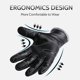 thumbnail image 3 of Kyncilor Guantes deportivos de invierno al aire libre Guantes de cuero con pantalla táctil Guantes d kyncilor Cubierta de dedos, 3 of 7