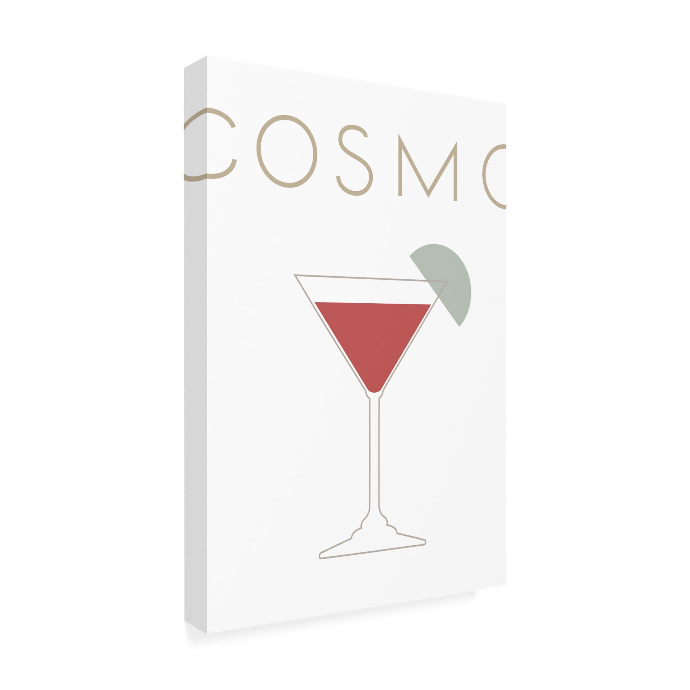 Canvas Wall Art - Pictufy Studio Ii 'Cosmopolitan' Wall Art for Living Room, Bedroom, or Office Décor by Trademark Fine Art - 30 x 47 Inches