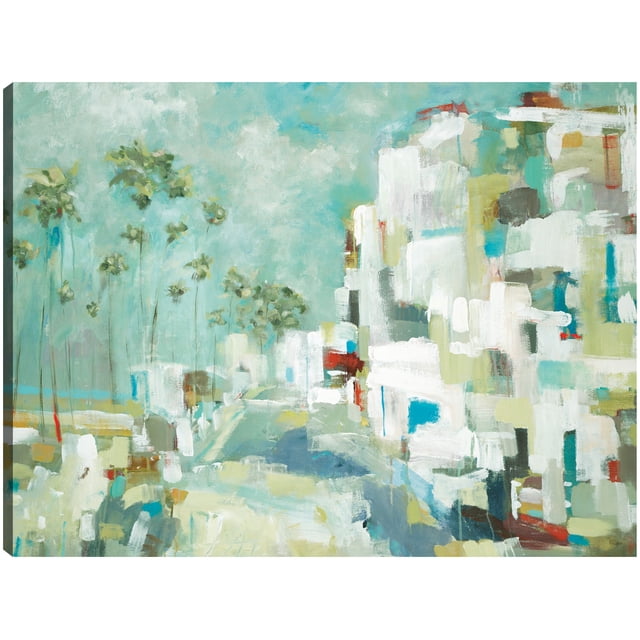 Cuadro Decorativo | Fine Art Tj | Sol Y Palmeras Por Lisa Ridgers - 86 x 114 cm