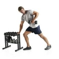 Weider TwoTier Utility Rack for Dumbbell, Kettlebell, and Medicine
