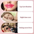thumbnail image 3 of Mascarilla labial MAQIHAN Hidratante 30 unidades de parches labiales rosas, 3 of 6
