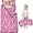 Halloween Ghost Star Pattern, variant on Halloween Ghost Haunted House Kids Nap Mat, All-in-One Nap Pad with Handle & Fastening Straps, Hypoallergenic Gifts for Daycare Preschool,59"x22"