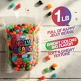 thumbnail image 3 of Zestix Jelly Beans, 1 lb Assorted Flavors, Soft Chewy Jelly Candy for Candy Bowls, Parties, Snacks & Bulk Treats, 3 of 7
