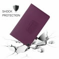 thumbnail image 5 of Epicgadget Samsung Galaxy Tab A7 Lite (2021) Case With Screen Protector - PU Leather Stand Cover for Samsung Tab A7 Lite 8.7 Inch SM-T220/T225 with 2 Pieces Galaxy Tab A7 Lite Tempered Glass (Purple), 5 of 5