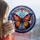 thumbnail image 4 of 4 Pieces Glass Window Clings Anti-Collision Butterfly Window Clings Decals Removable Non Adhesive Window Stickers Window, 4 of 5