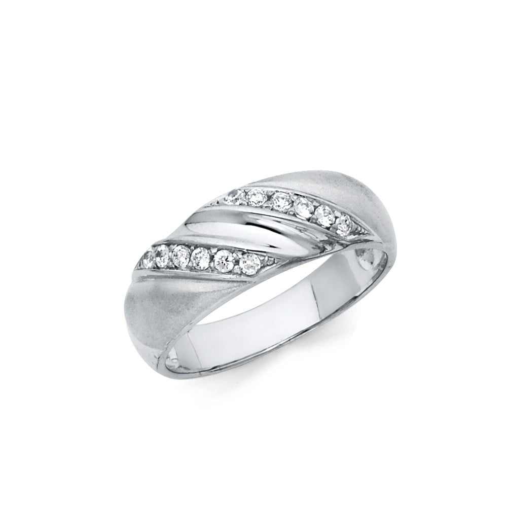 Jewels By Lux 925 Sterling Silver 3mm Milgrain Comfort Fit Mens Wedding Ring Band Size 14