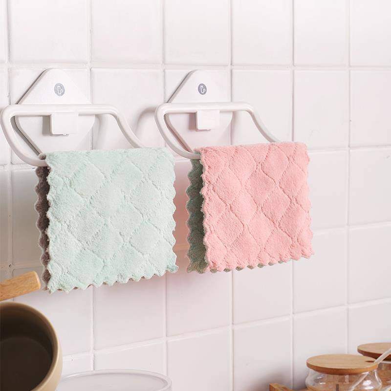 Details about   6pc Microfiber Double Sided Scrub & Wipe Sponge Pad for Kitchen & Bath Safe... 