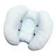 thumbnail image 2 of Almohada de apoyo para bebés, almohada de viaje para bebés de 1 a 2 años, soportes para la cabeza de bebés, almohada ajustable con forma de plátano bebe azul, 2 of 9
