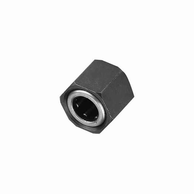 Pièces de Voiture RC, Écrou Hexagonal Moteur Nitro 12mm Roulement Unidirectionnel Métal Argenté Roulement Unidirectionnel 1/10 Roulement Moteur R025 Pièce de Rechange RC pour Redcat Dépasse Hpi 1/10 Voiture