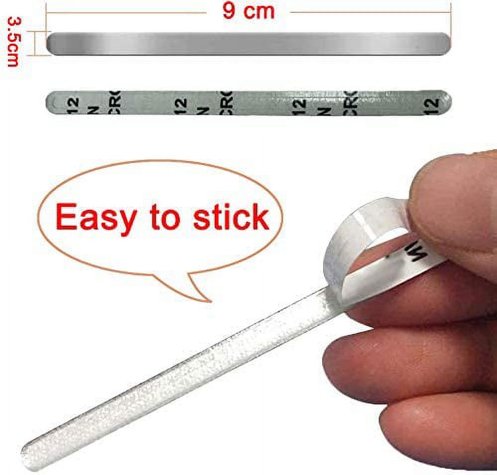 200 PCS Aluminum Nose Bridge Strips - DIY Mask Making & Craft Wire 90mm Length