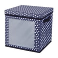 thumbnail image 2 of Caja de almacenamiento de Navidad plegable Contenedor fácil de abrir con divisores con manija Decoración 64 Adornos Almacenamiento de adornos, 2 of 9