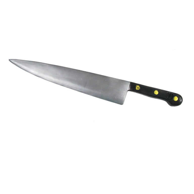 LarpGears Halloween Foam Weapon Fake Butcher Knife Toy Brown 12.6 in