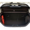 thumbnail image 2 of Fit 2013-2017 Ford Fiesta Non-retractable Cargo Cover for 2013 2014 2015 2016 2017 Ford Fiesta Hatchback Accessory Rear Trunk Luggage Shade, Black, 2 of 7
